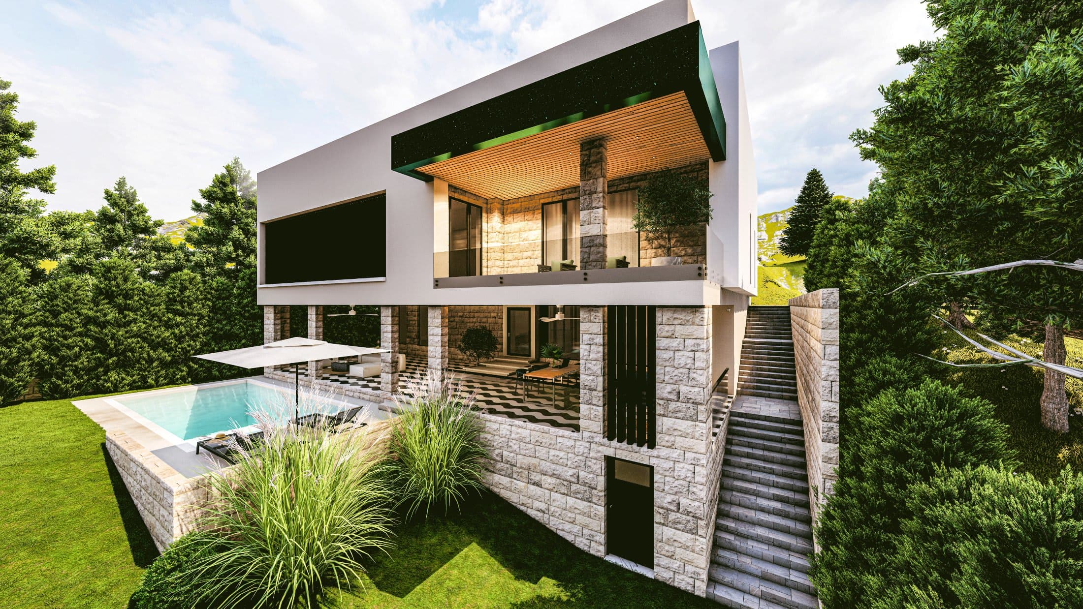 Семејна куќа — Населба Сопиште, Скопје