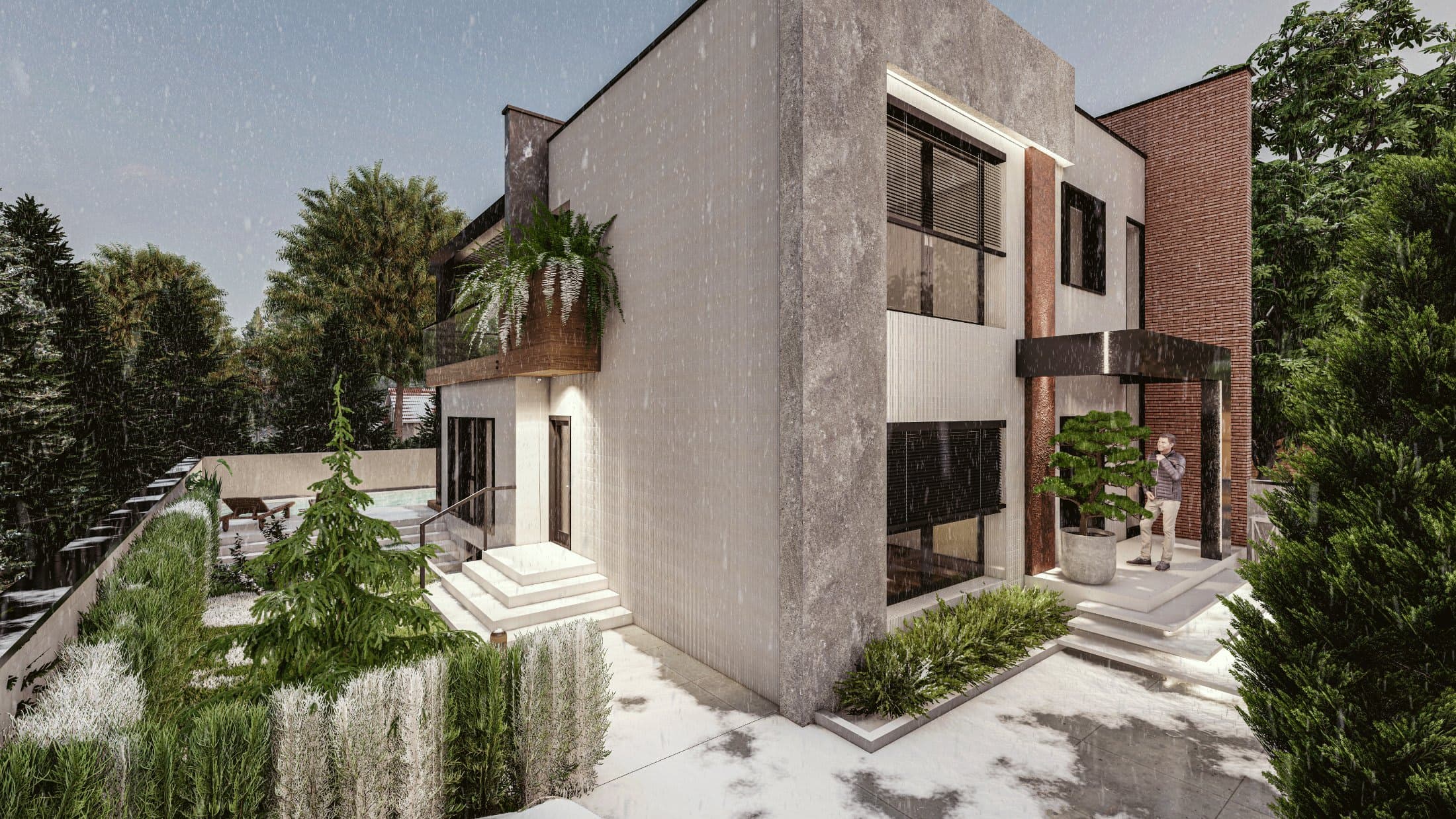 Семејна куќа — Лисиче, Скопје 1