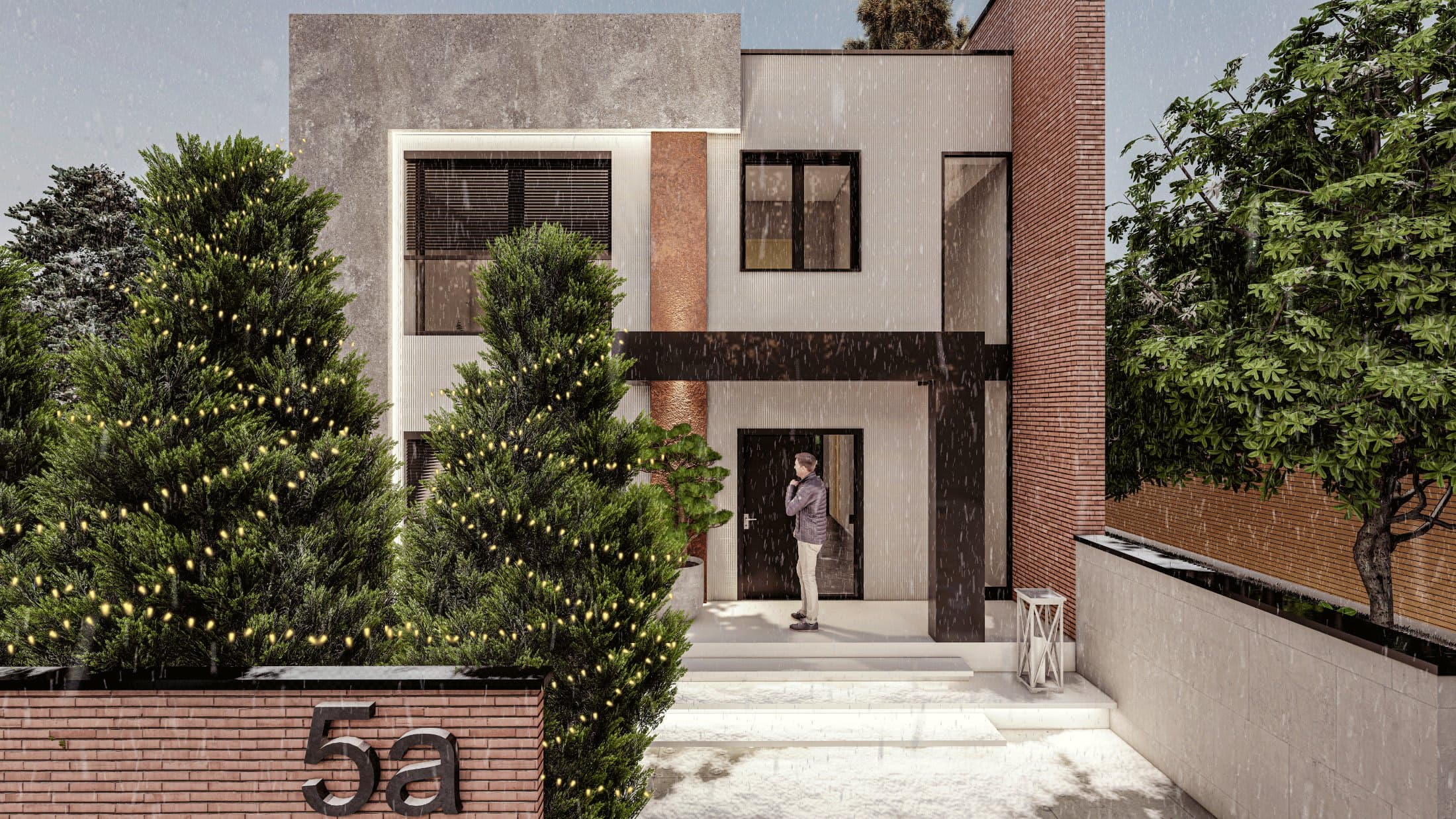 Семејна куќа — Лисиче, Скопје 3