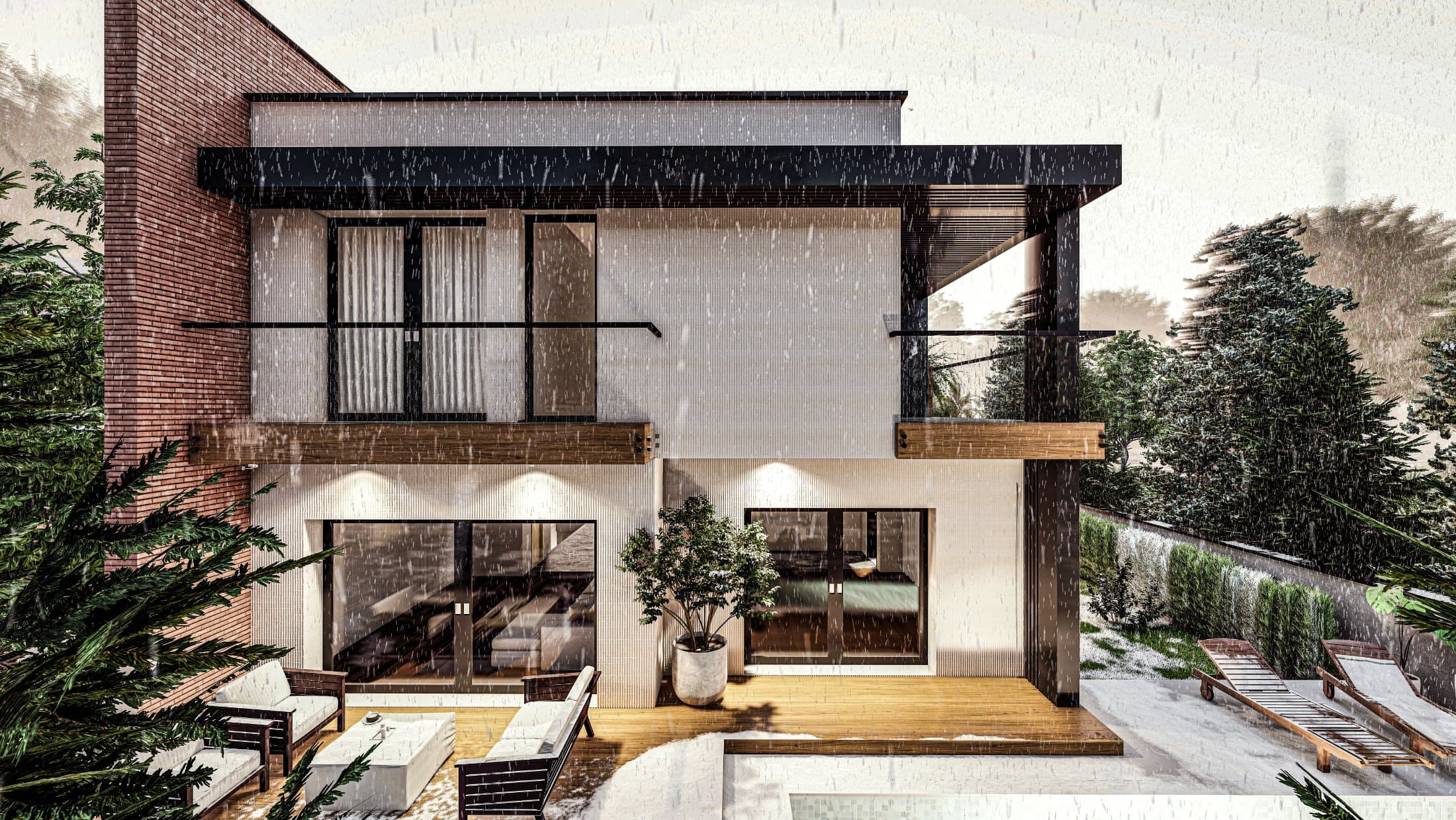 Семејна куќа — Лисиче, Скопје 4