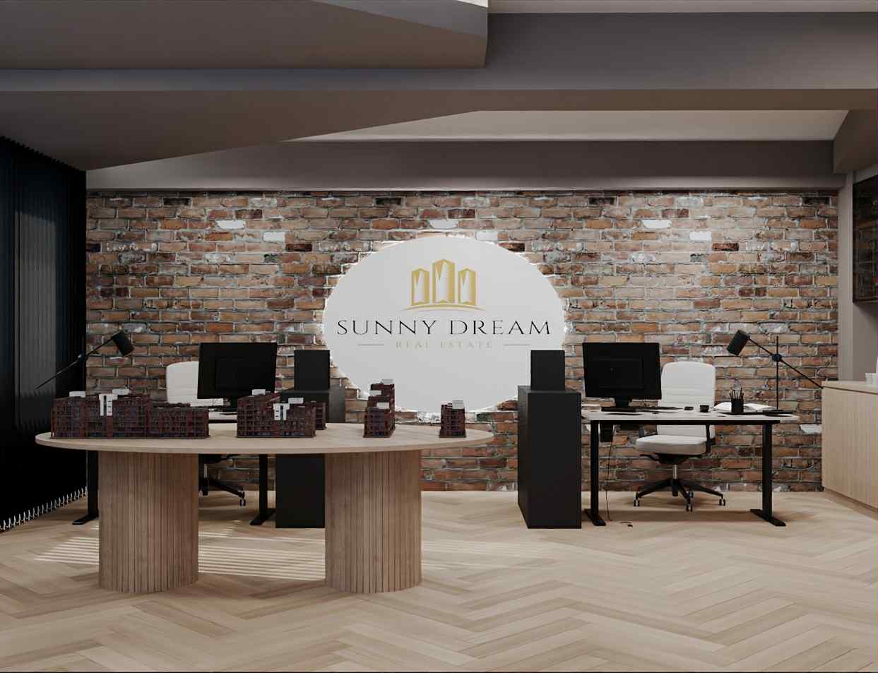 Канцеларија Sunny Dream Real Estate — Внатрешен Дизајн, Скопје 6